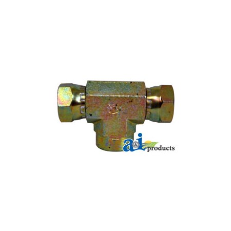 A & I Products Female NPSM Swivel to Female NPSM Swivel X Female NPT Adapter 3.75" x4" x2.75" A-43B28